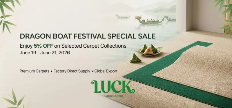 Oneluck Carpet Dragon Boat Festival 5% de réduction sur la promotion
