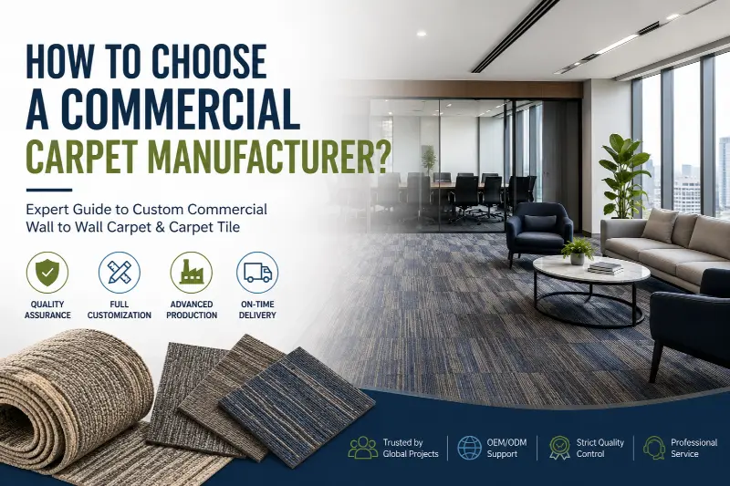 Comment choisir un fabricant de tapis commercial ?