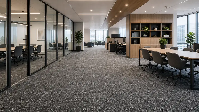 Comment choisir des dalles de moquette commerciales pour un projet ?