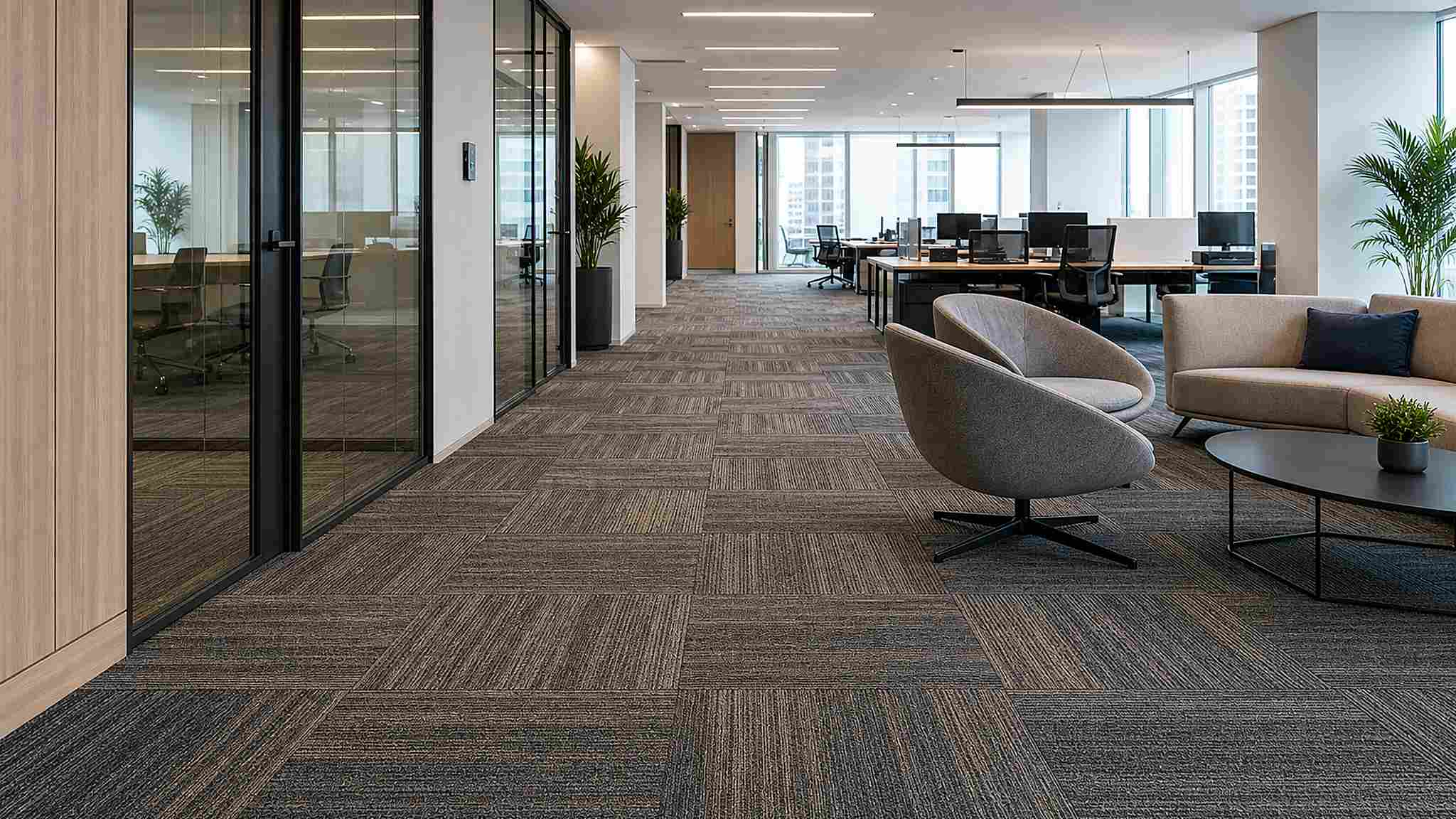 Quelles sont les meilleures dalles de moquette pour les bureaux