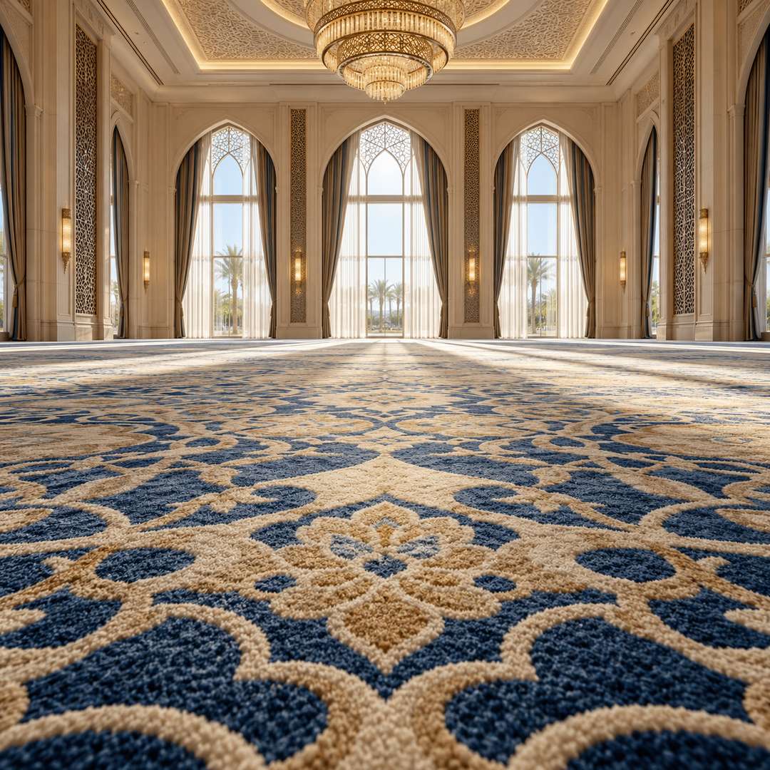 Que doivent confirmer les acheteurs du CCG avant de commander un tapis d'hôtel