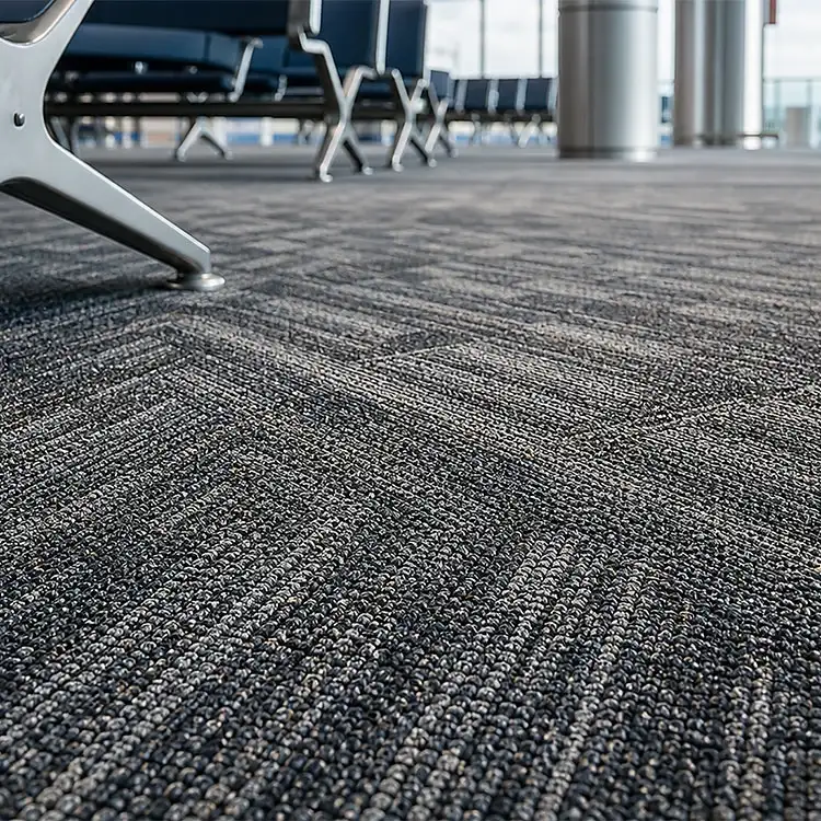Tapis durable en polypropylène pour aéroport