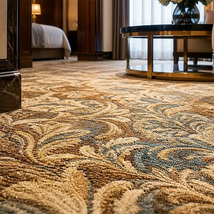Tapis de luxe 5 étoiles pour hôtel Axminster Broadloom