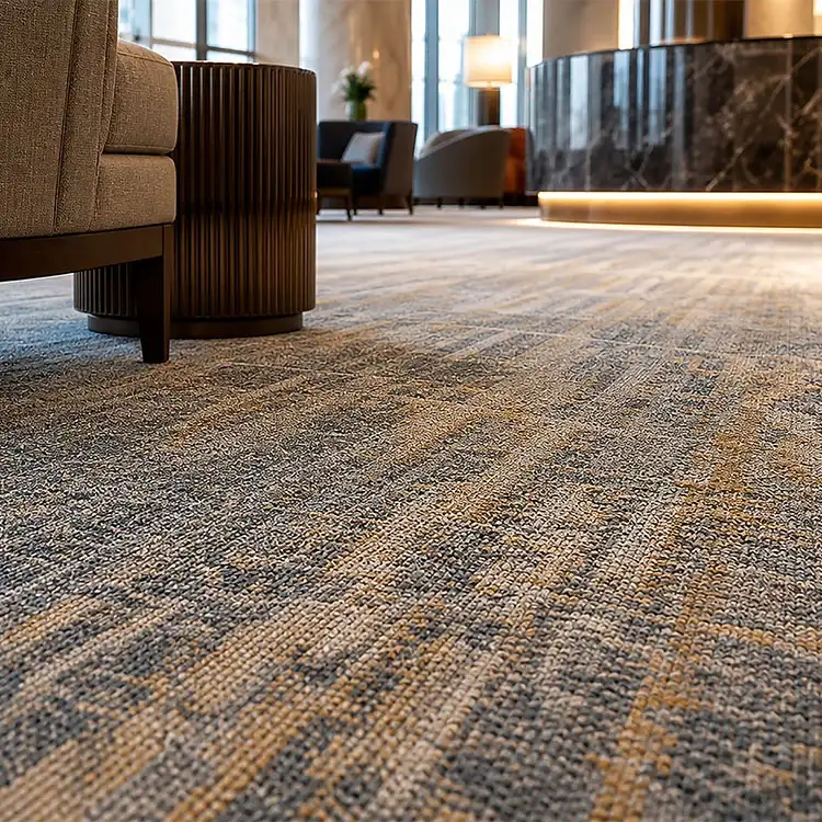 Tapis moderne en tissu large de l'hôtel Axminster