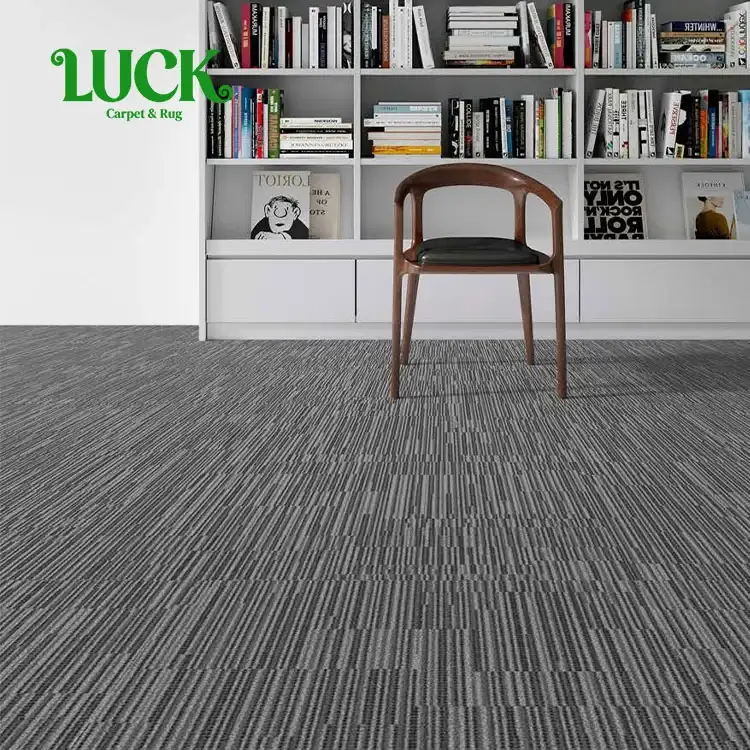 Dalle de moquette imprimée en nylon avec support en PVC