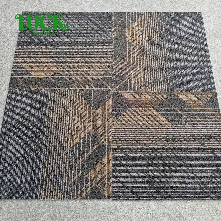 Dalle de moquette bouclée imprimée