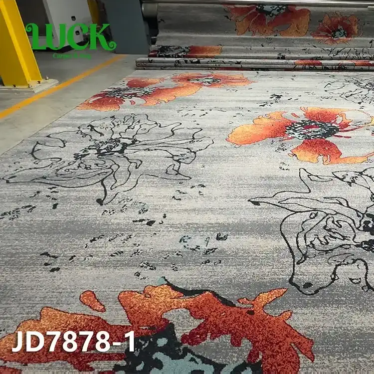Tapis mur à mur tissé en laine pour boutiques